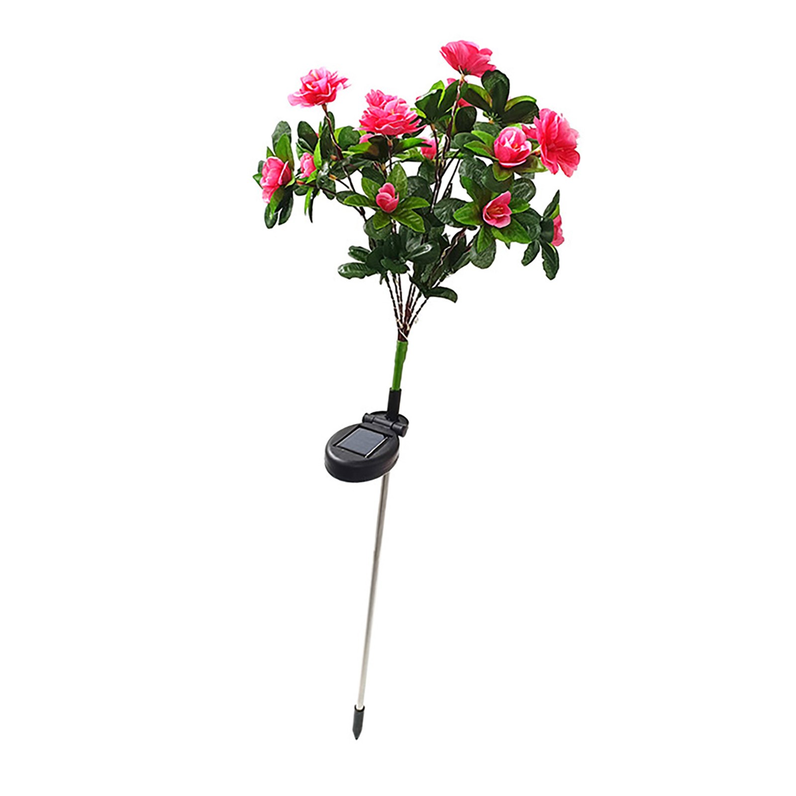 LED Stake Lamp Solar Flower Stake Light Beautiful Simulation IP55 Waterproof For