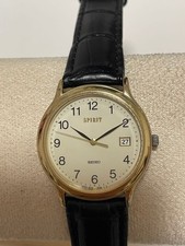 SEIKO 5E32-6A3A Spirit Champagne Dial Watch Quartz Men's Analog From Japan