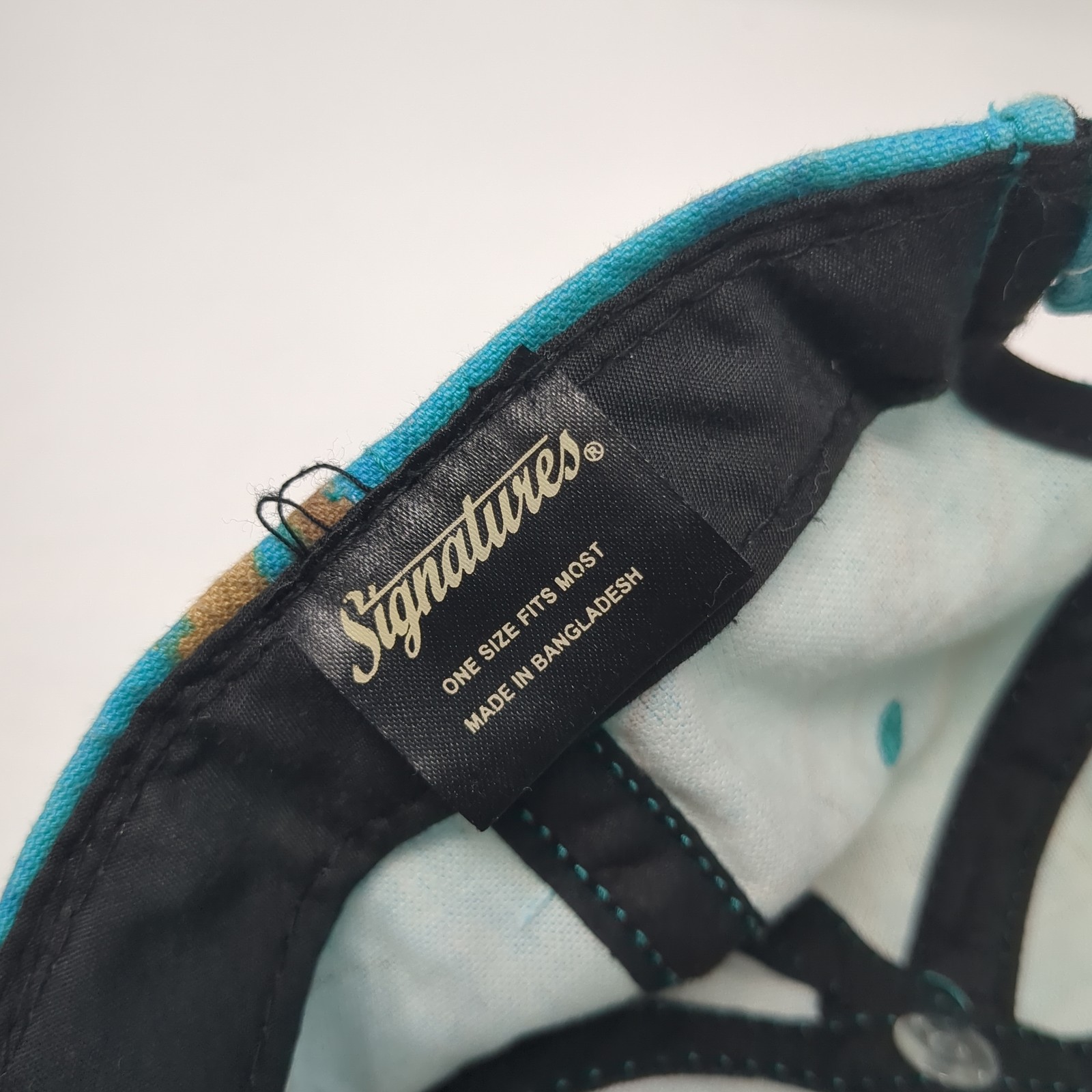 Signatures Strapback Baseball Cap Multicolor One … - image 8