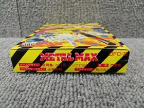 Data East Metal Max FC Famicom NES Game Cart Used