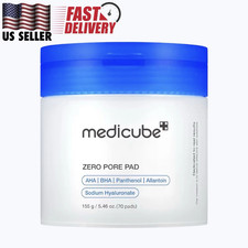 Medicube Zero Pore Pads 2.0, Dual-Textured Facial Toner Pads for Exfoliation and