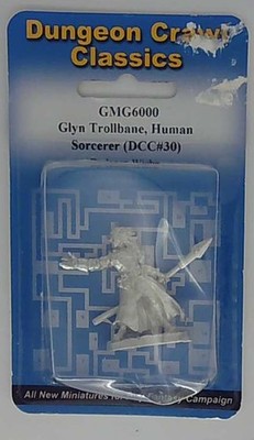 Goodman Games Dungeon Crawl Classics Glyn Trollbane Human Sorcerer GMG6000