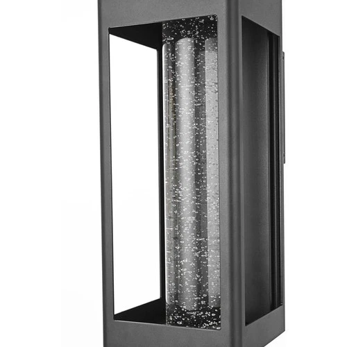 Elegant Lighting OD604W15BK Amaris 1 Light 15 inch Black Outdoor Wall Sconce - Picture 5 of 8