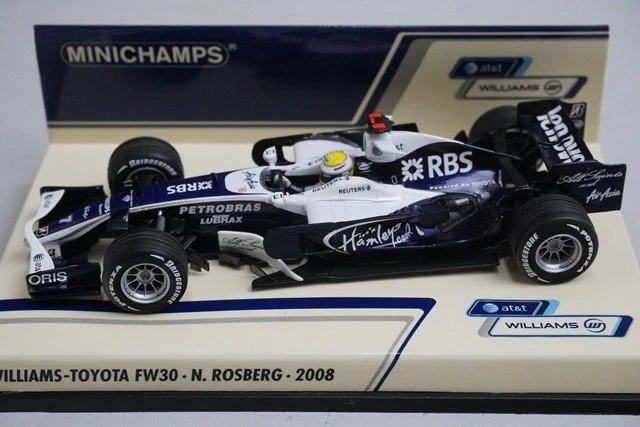 1:43 MINICHAMPS 400080007 Williams Toyota FW30 2008 #7 model car - Image 3 of 4