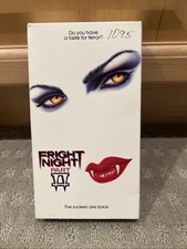 RARE  Vintage 1989 FRIGHT NIGHT II 1988 PROMO Screener VHS Horror NEAR MINT 