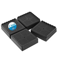 Adjustable Furniture Risers 1-4 Inch, Thickened PP Plastic Bed Frame Supports