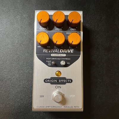 Origin Effects Revival Drive Compact Guitar Overdrive Pedal Gebraucht