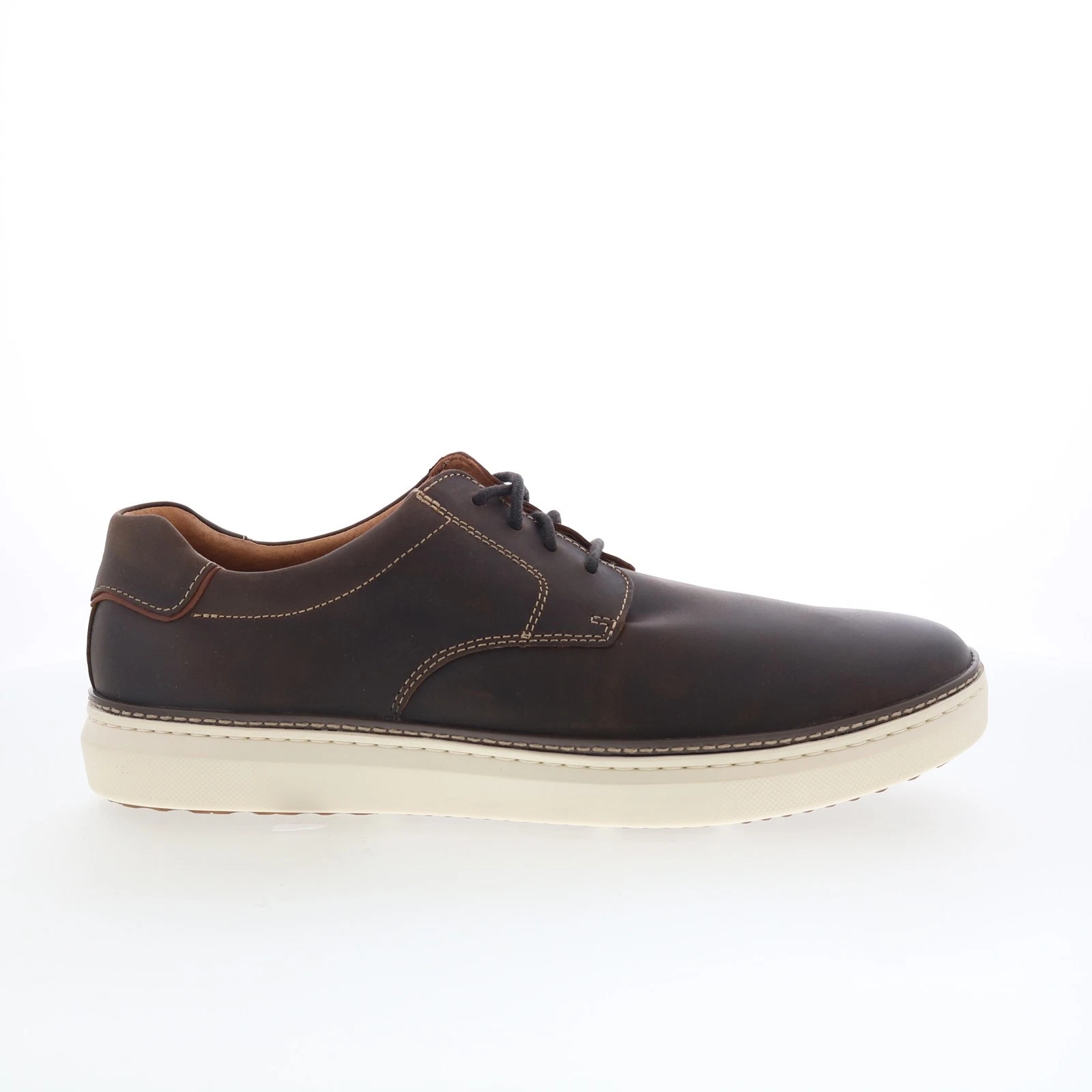 Johnston & Murphy 25-2980 Mens Brown Leather Lifestyle Sneakers Shoes