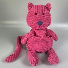 Jellycat Cordy Roy Cat Kitten Medium 16in Pink Plush Soft Toy Beanie Retired