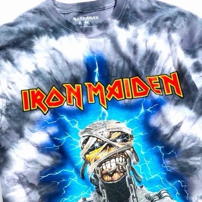 Iron Maiden Powerslave Tie-Dye 2022 Vintage Look T-Shirt Urban