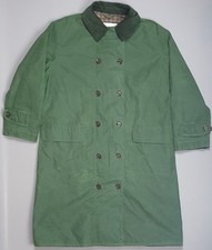 Barbour Alexachung Virginia Wax Coat Womens 12 Green Classic Trench Alexa Chung