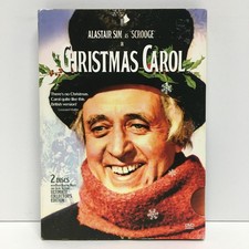 A Christmas Carol 2 DVD Set 1951 B W and Color Versions - Alastair Sim