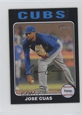 2024 Heritage Mini Black Border 27/50 Jose Cuas (White Above Card Number) 12u8