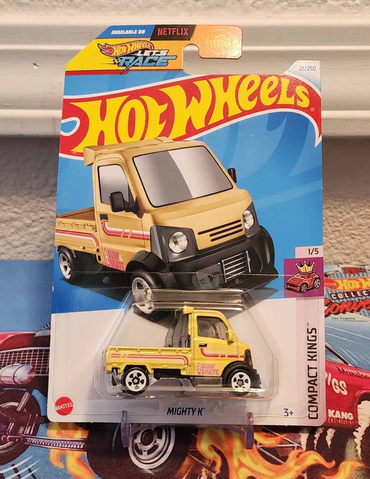 🔥2024 Hot Wheels Mighty K Compact Kings 1/5 #21/250🔥