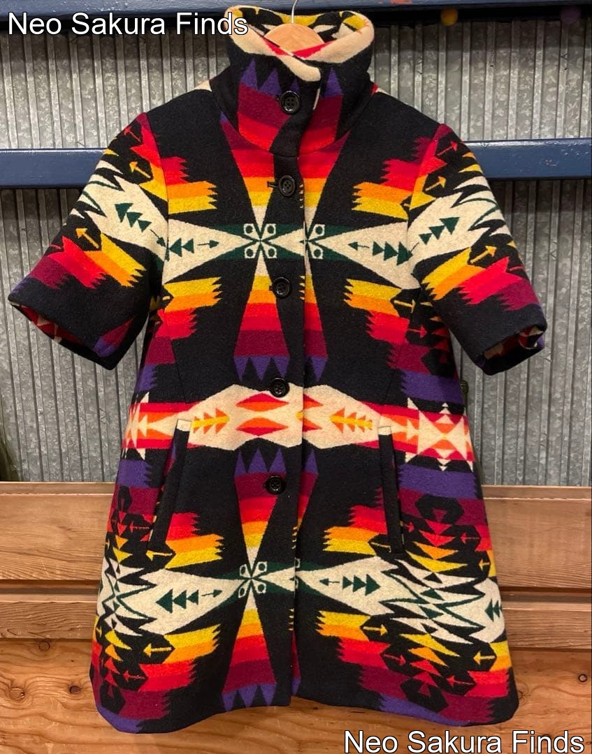 Pendleton Opening Ceremony Coat Pattern Geometric - image 1