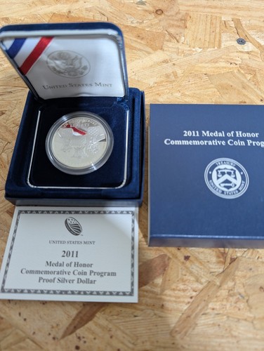 5 Proof Silver Dollars Saluting Our Armed Forces Collection OGP COA - Picture 6 of 10