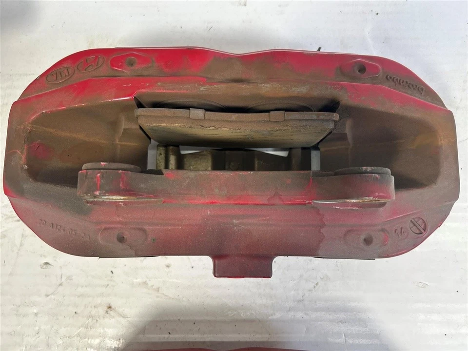 2009-2016 Hyundai Genesis Coupe Full Set Brembo Brake Calipers OEM - Image 4 of 4