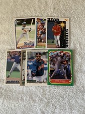 Eddie Murray Baseball Card Lot (6 Cards 1 Sticker )Hof