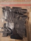Lot of 24 Black Joy Mangano Huggable Hanger Clips