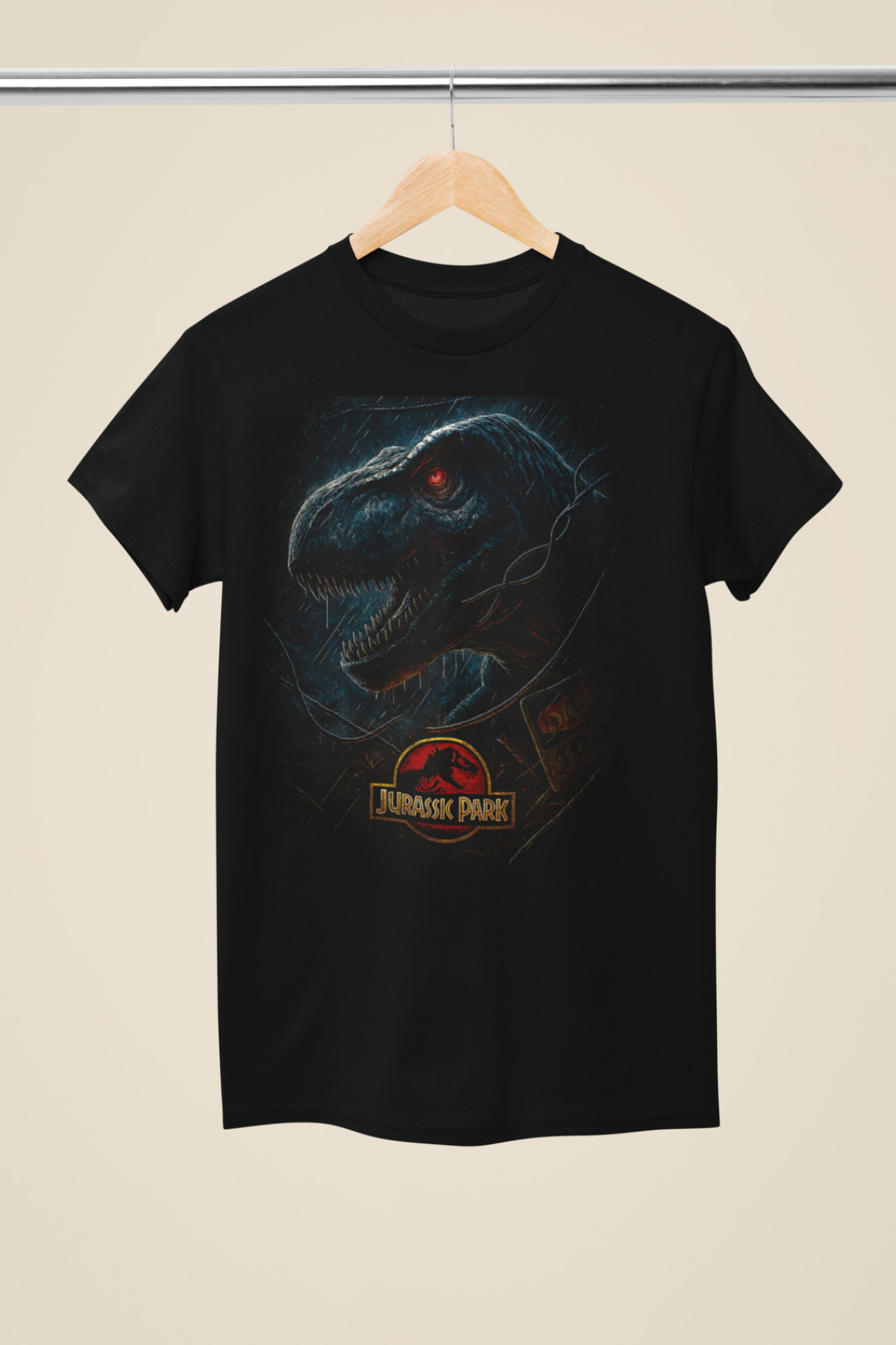 Camiseta Unisex Inspirada Dibujo Película "Parque Jurásico" (MO 68)