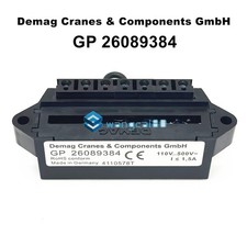 Demag Cranes & Components GmbH GP 26089384 brake rectifier 110V..500V~ I≤1,5A