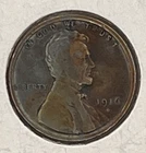 1916 D Lincoln Cent Good - A Very Good  Circulated Condition Copper Penny