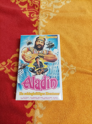vhs kassetten aladin kleine box bud spencer luca venantini ungekürzte fassung