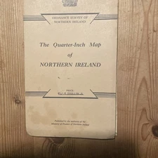 Ordnance Survey Of Northern Ireland The Quarter Inch Map 