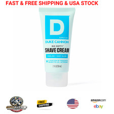 Men's Shave Cream Big Softy Travel Size 2 fl oz Cooling Aloe Vera Menthol Easy