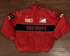 Vintage Ferrari Formula 1 Y2K Racing Jacket Mens Size Medium