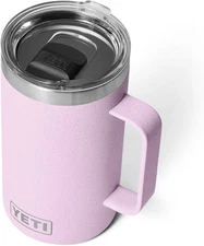 Rambler 24 Oz Mug, Vacuum Insulated, Stainless Steel with Magslider Lid