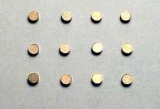  T-JET CHASSIS 6 PR HO SLOT CAR BRUSHES..NEW