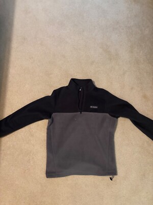 Columbia Black and Gray Pullover