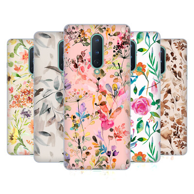 OFFIZIELLE NINOLA BLUMENMUSTER SOFT GEL HANDYHÜLLE FÜR GOOGLE ONEPLUS HANDYS