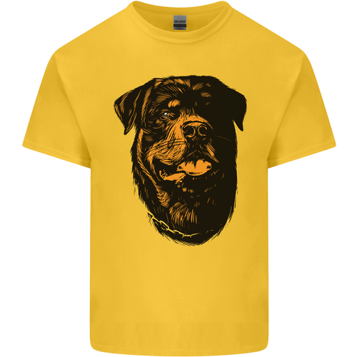 Rottweiller Kopf Hund Kinder T-shirt Jungen Mädchen - Picture 8 of 21