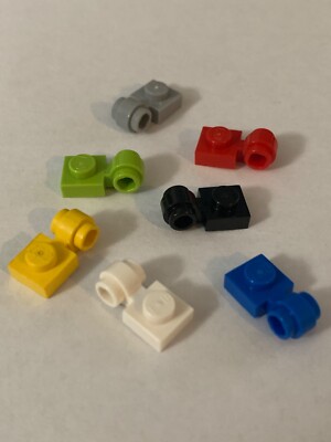 LEGO Parts 4081 (10pcs) Plate Modified 1x1 w Clip Light Thick Ring Choose Color