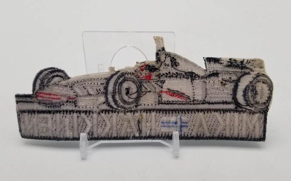 Formula 1 F1 MIKA HAKKINEN Race Car Finland Embroidered Sew On / Iron On Patch - Image 3 of 4