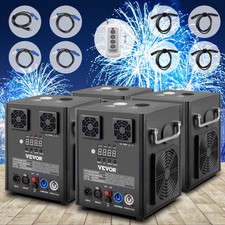 4pcs Cold Spark Machine 500w Dmx Stage Firework 5-8.2ft Dj Event Party Wedding
