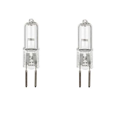 GE Lighting 27099 2er Set Stiftsockel Halogen GY6,35 Klar 35W Leuchtmittel 12V