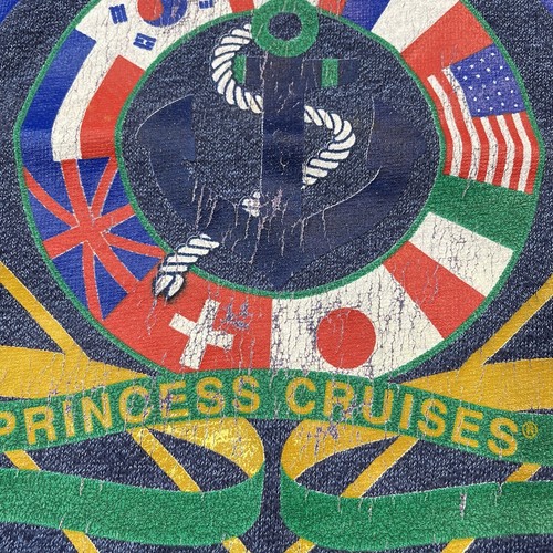Vintage HRLA Single Stitch Princess Cruises Shirt Made In USA Size Medium Unisex - Picture 3 of 12