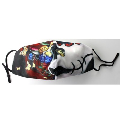 Halloween Mund-Nasen-Maske Dia de los muertos Butterfly Community Maske