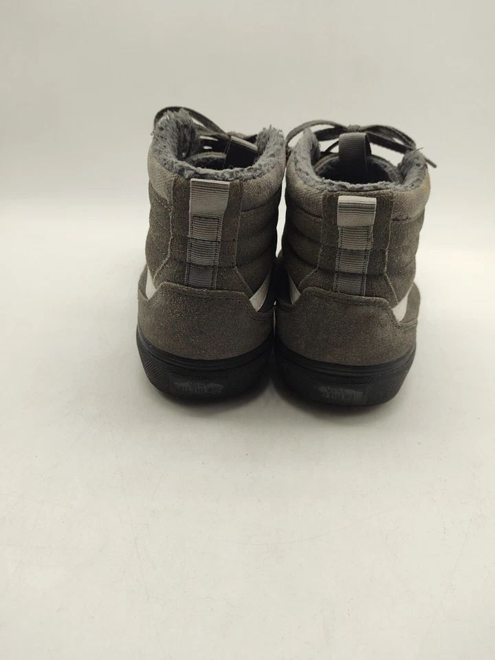 VANS SK8 MTE Top Alto Gamuza Gris Scotch Guard Hombre Talla Juvenil 7 Forro de Lana Foto 4 de 4