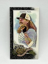 2022 Allen and Ginter Base Mini Black Border #297 Matt Hamilton Curler