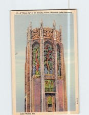 Postcard A Close Up of the Singing Tower Mountain Lake Sanctuary Florida...