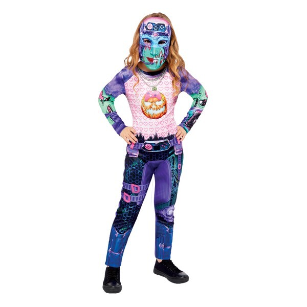 Halloween Girls Gaming Zombie Costume