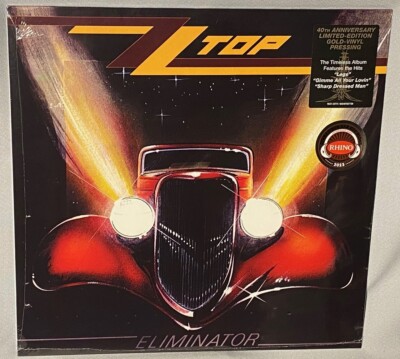 LP ZZ TOP Eliminator (GOLD Vinyl, 40th Anniversary, 2017) NEW MINT