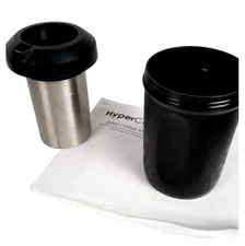 HyperChiller Iced Coffee Beverage Cooler BPA Free One Minute Cold Instructions