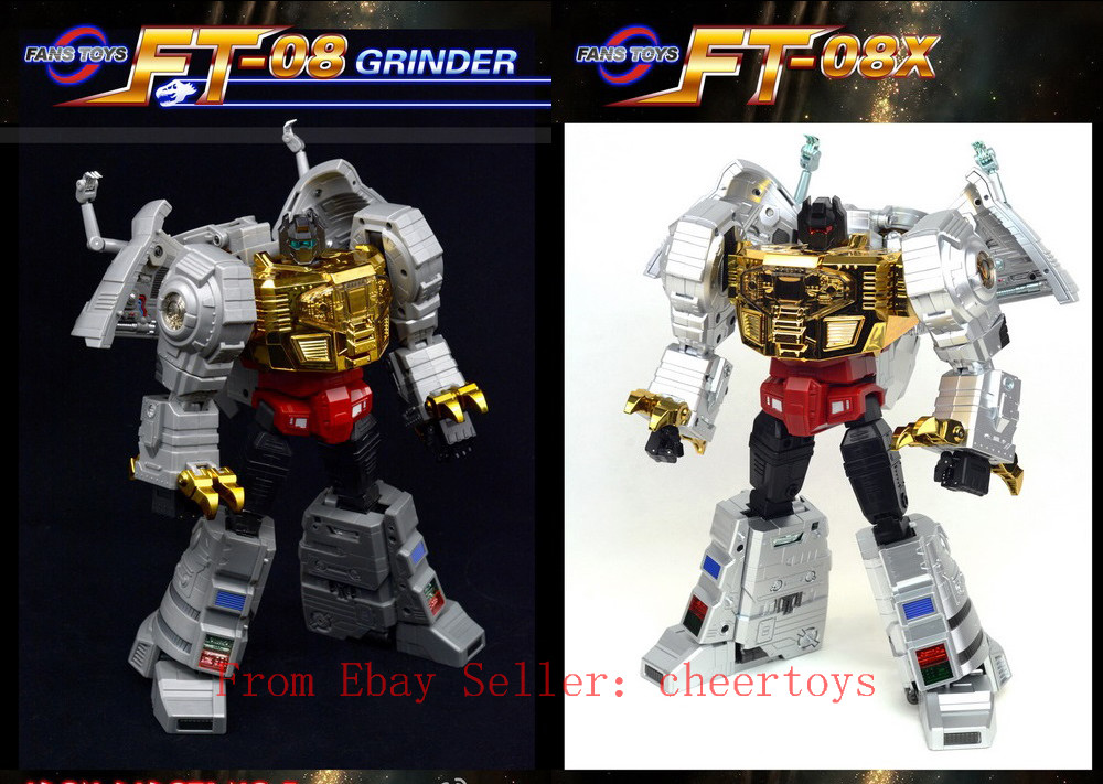 FANSTOYS FT-08X GRINDER ファンズトイズ Fans Toys FT-08X GRINDER (Chromed)
