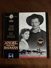 ANGEL AND THE BADMAN John Wayne 45th Anniversary Laserdisc