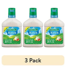 (3 pack) Hidden Valley Original Ranch Salad Dressing and Topping,36 Ounce Bottle